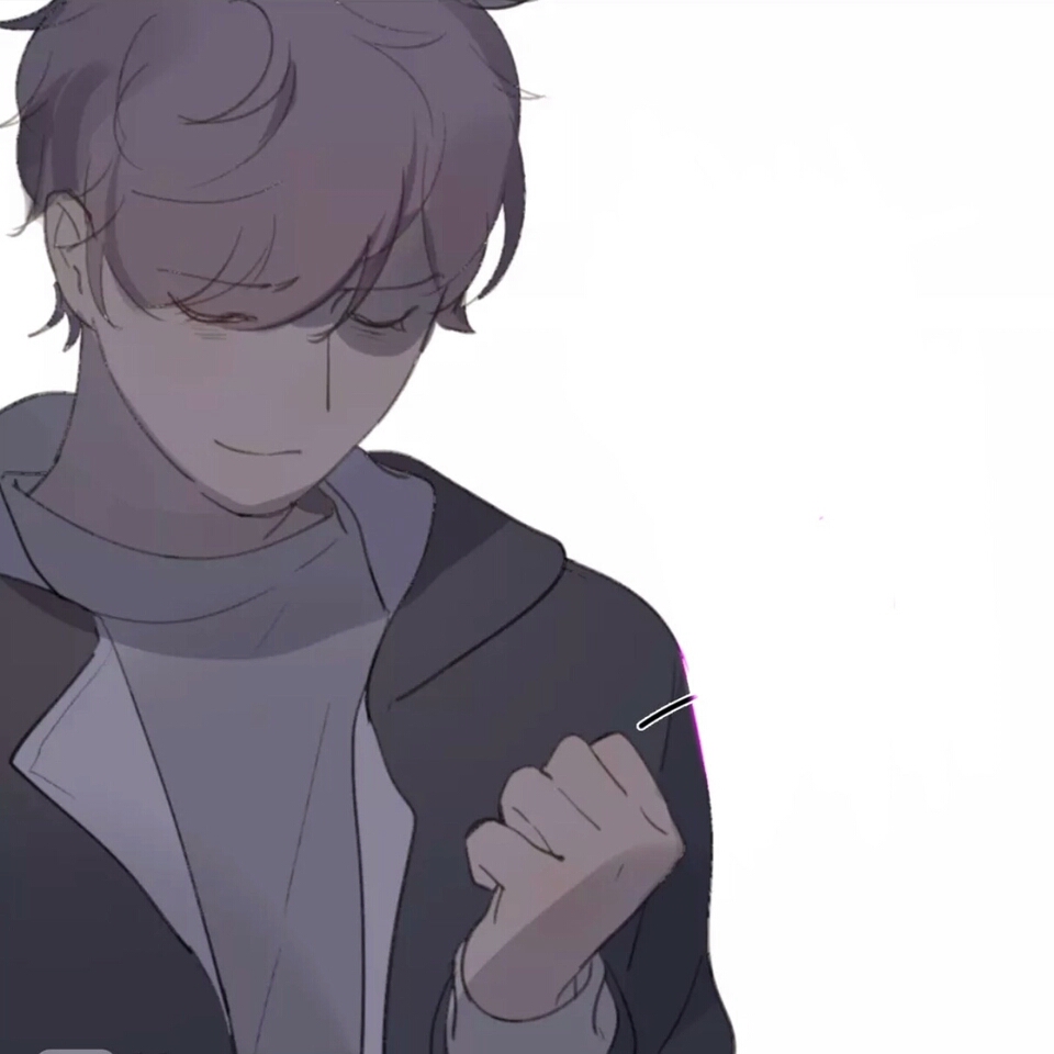 微信帅气清新性感二次元男头