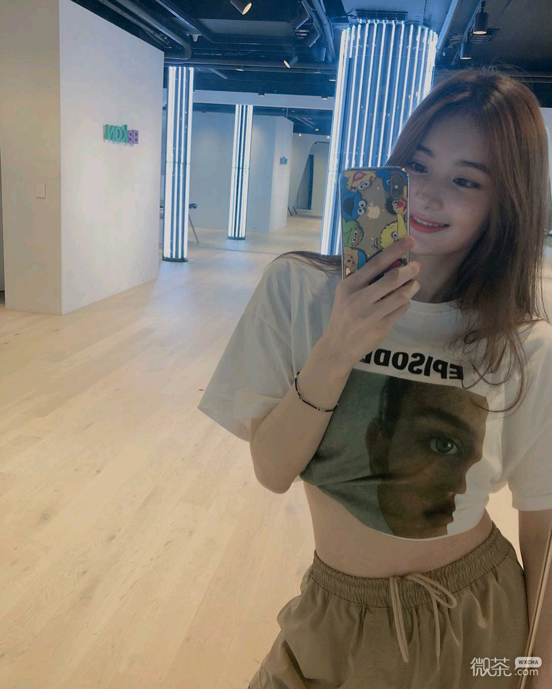 微信时尚清新阳光女头