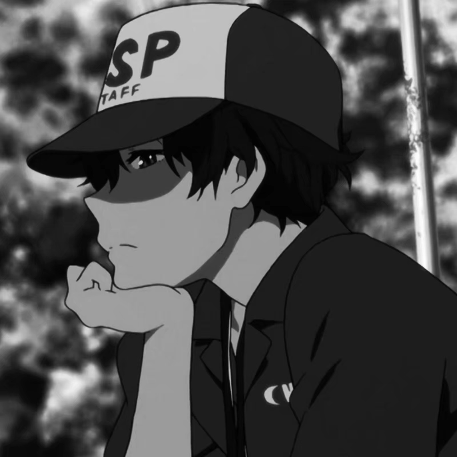 微信阳光青春二次元男头