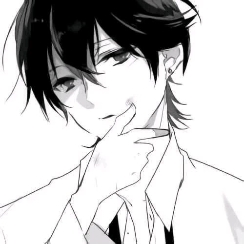 微信帅气清新性感二次元男头