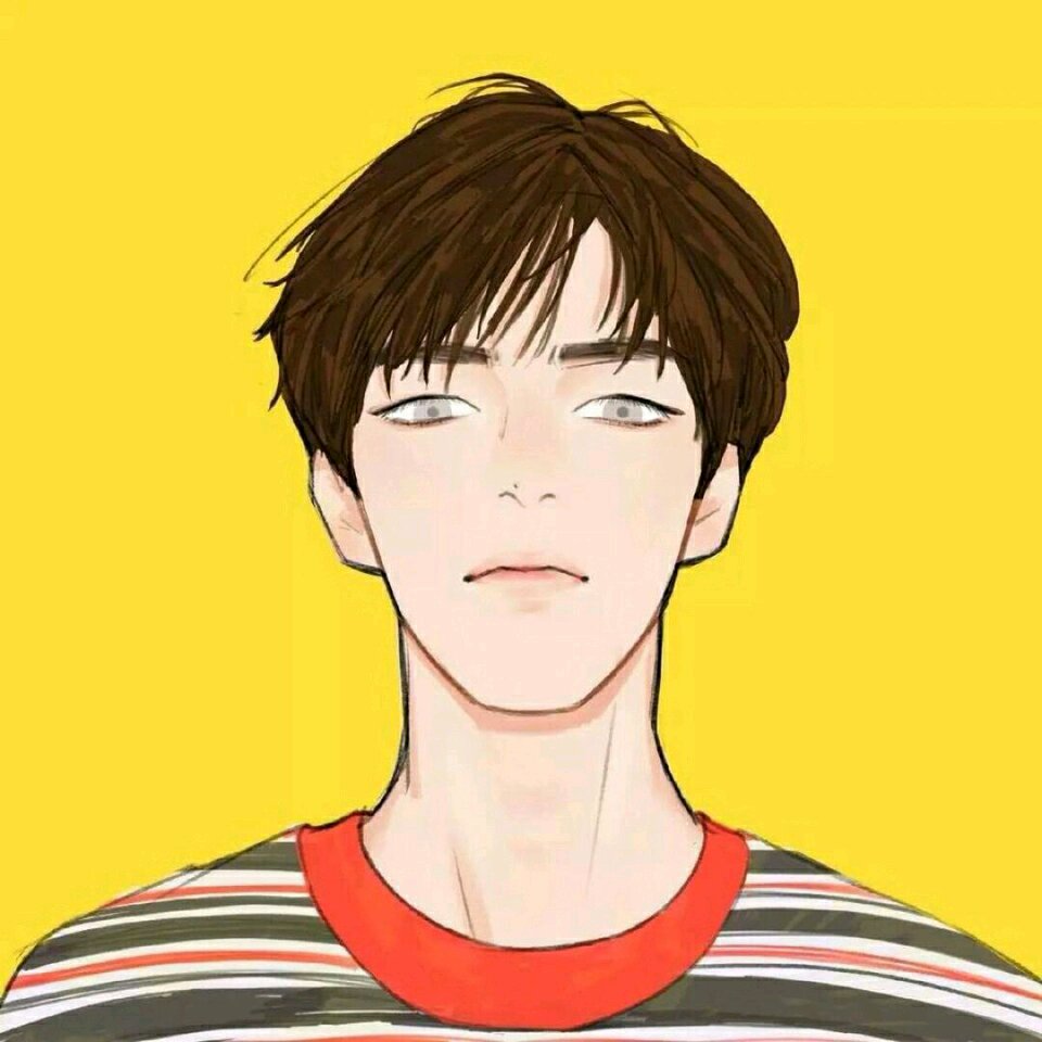 微信帅气清新性感二次元男头