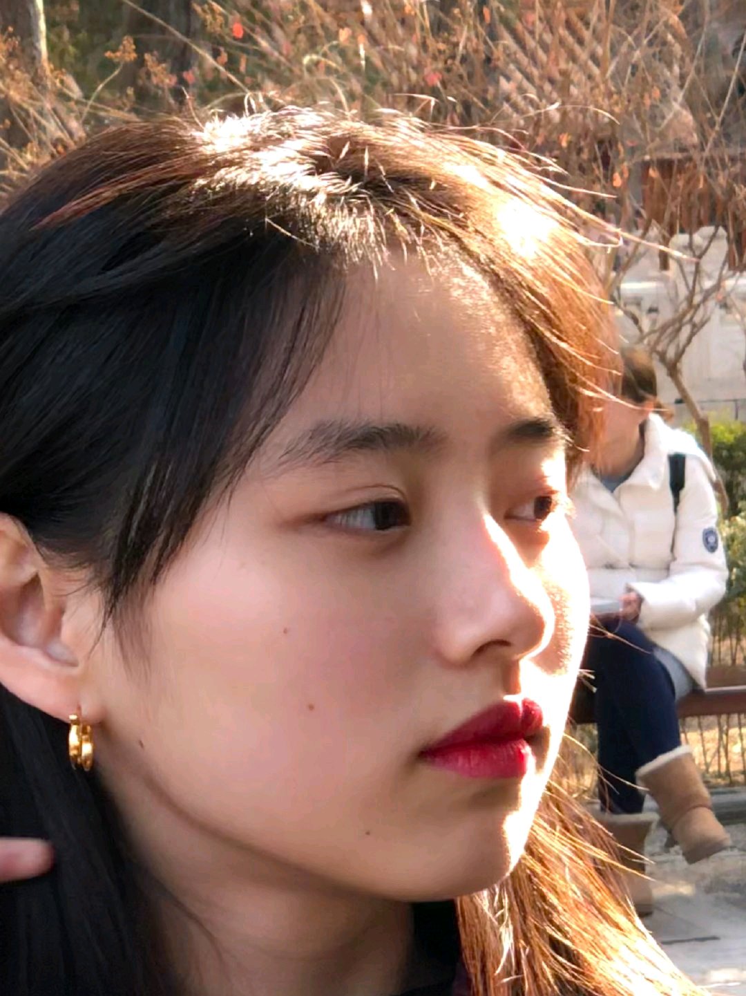 微信时尚清新阳光女头