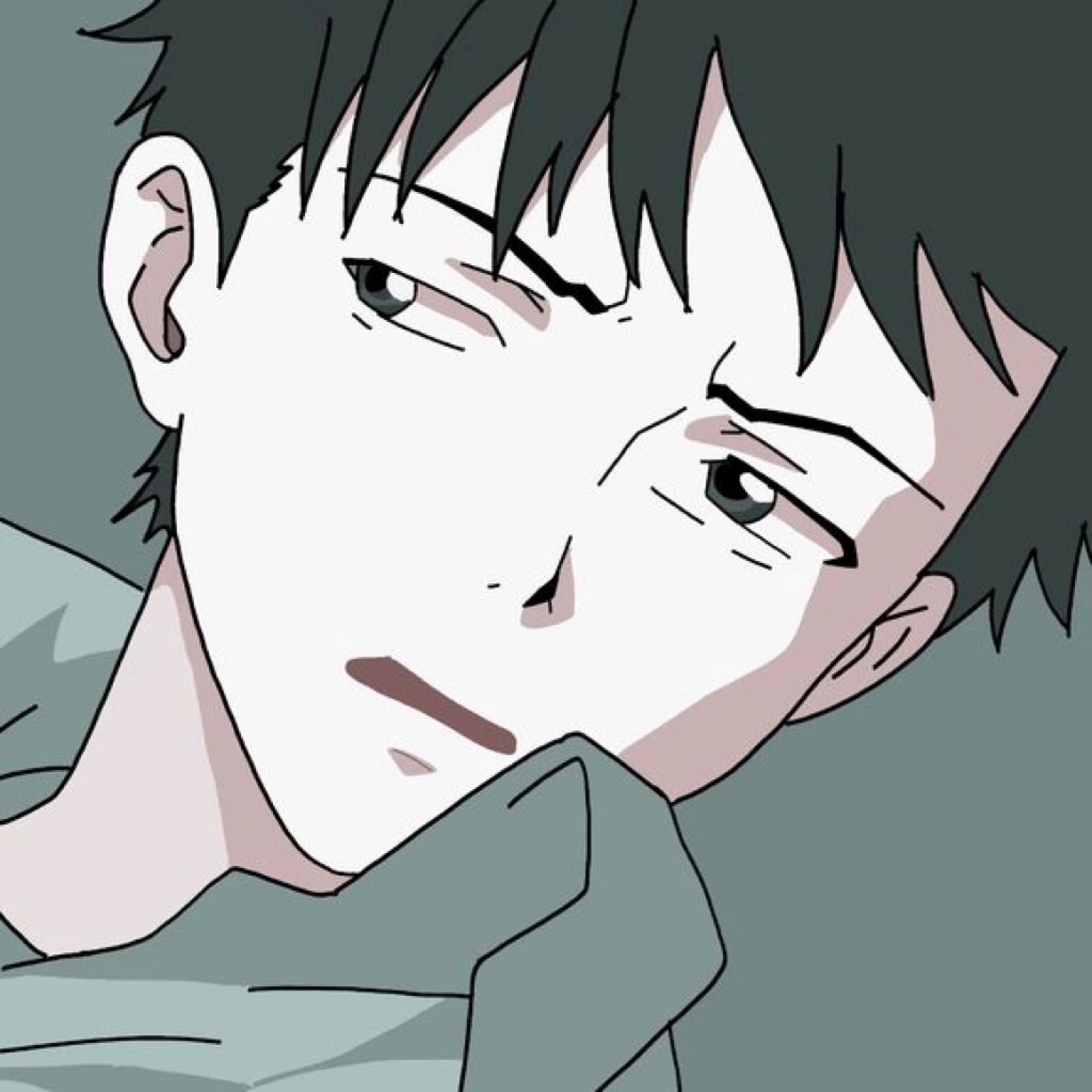 微信非主流霸气二次元男头