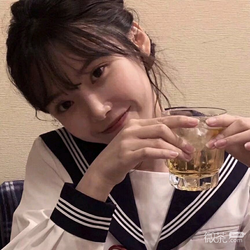 微信可爱文艺复古女头