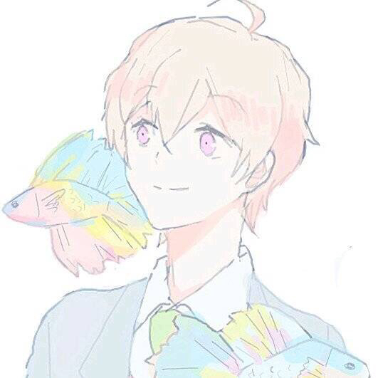 微信帅气清新性感二次元男头