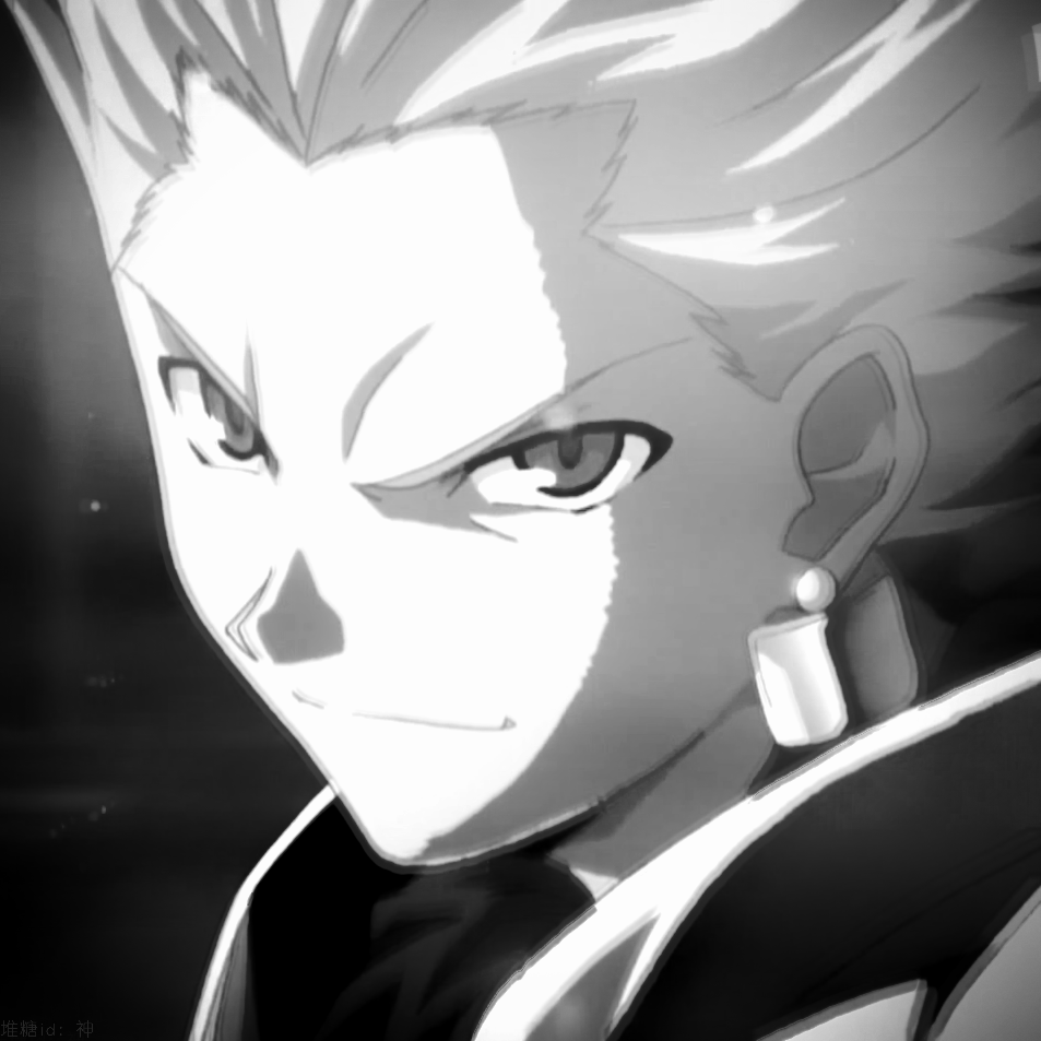 微信非主流霸气二次元男头