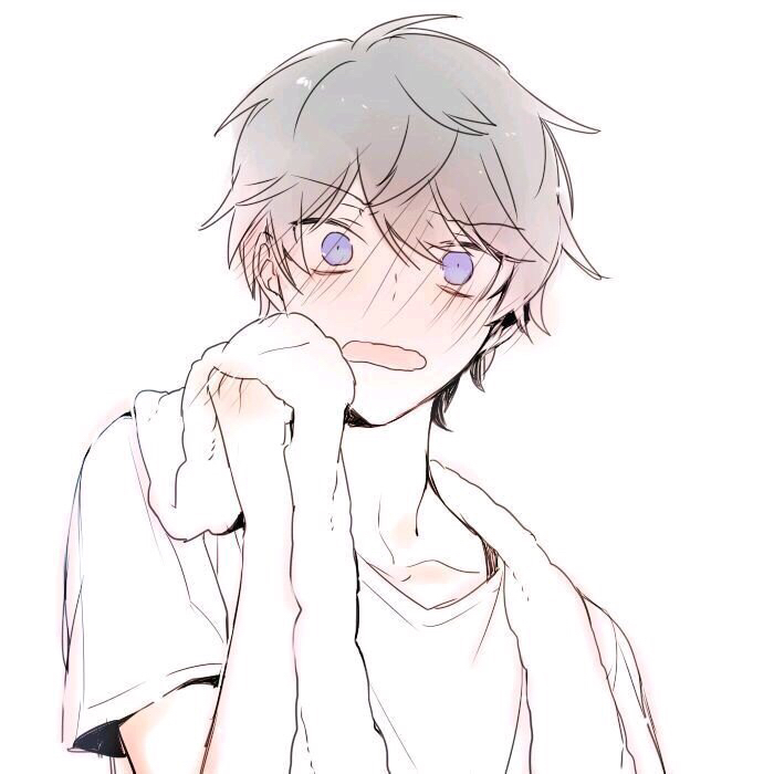 微信帅气清新性感二次元男头