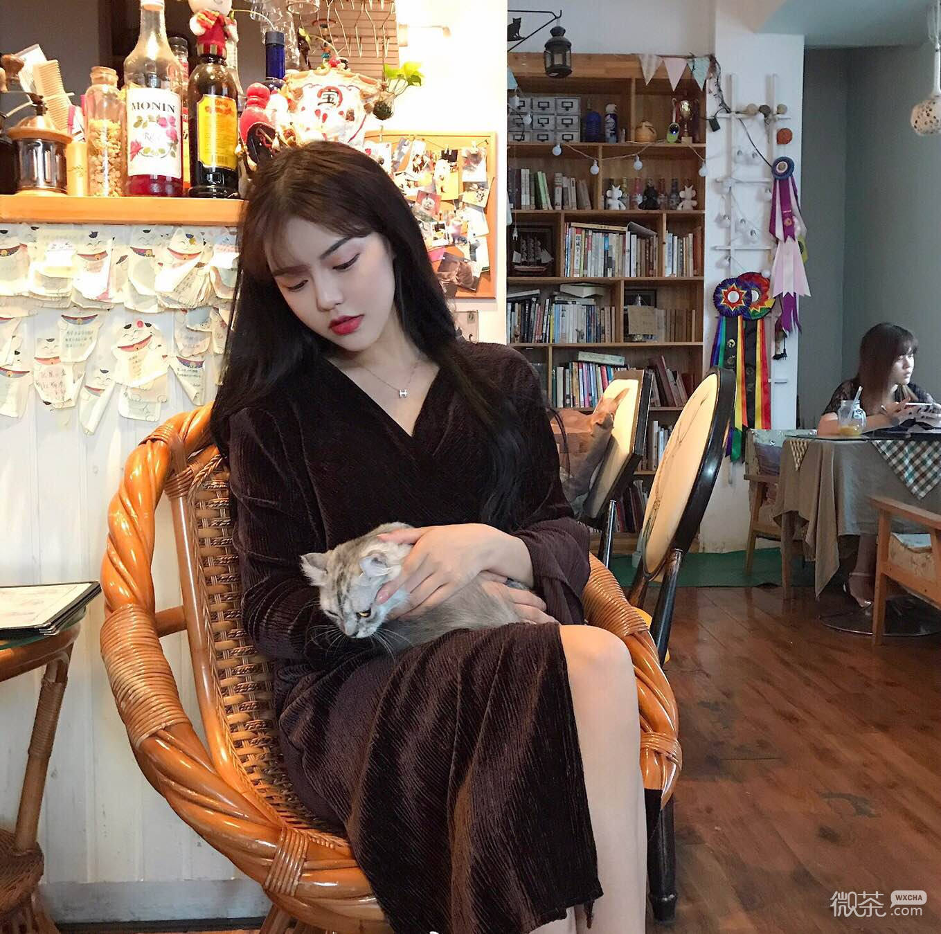 微信清新阳光文艺森系女头