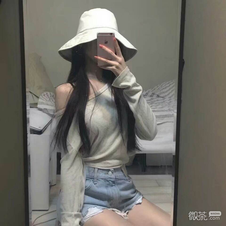 微信清新阳光文艺森系女头