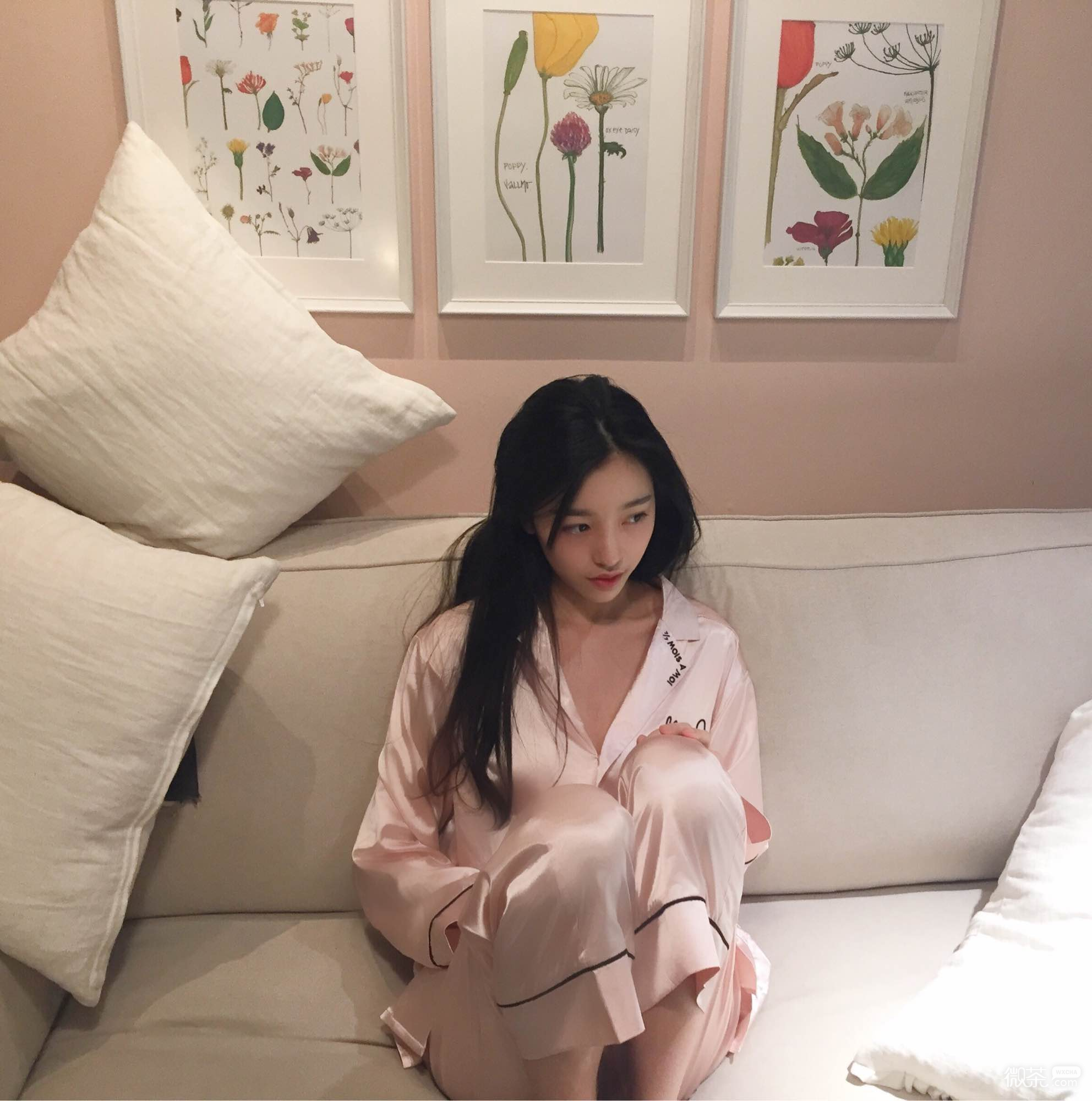 微信清新阳光文艺森系女头