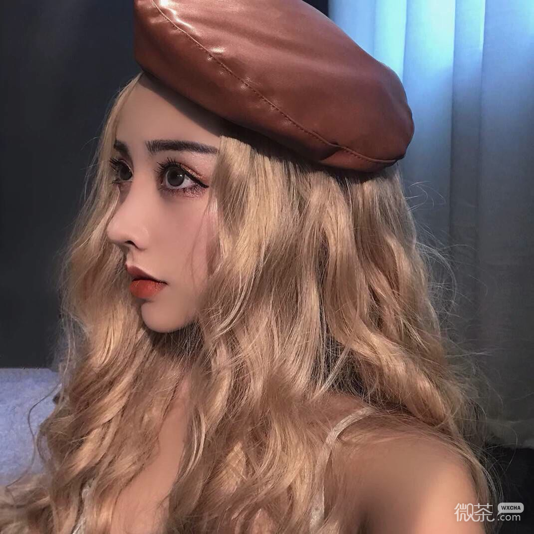 微信可爱阳光气质女头