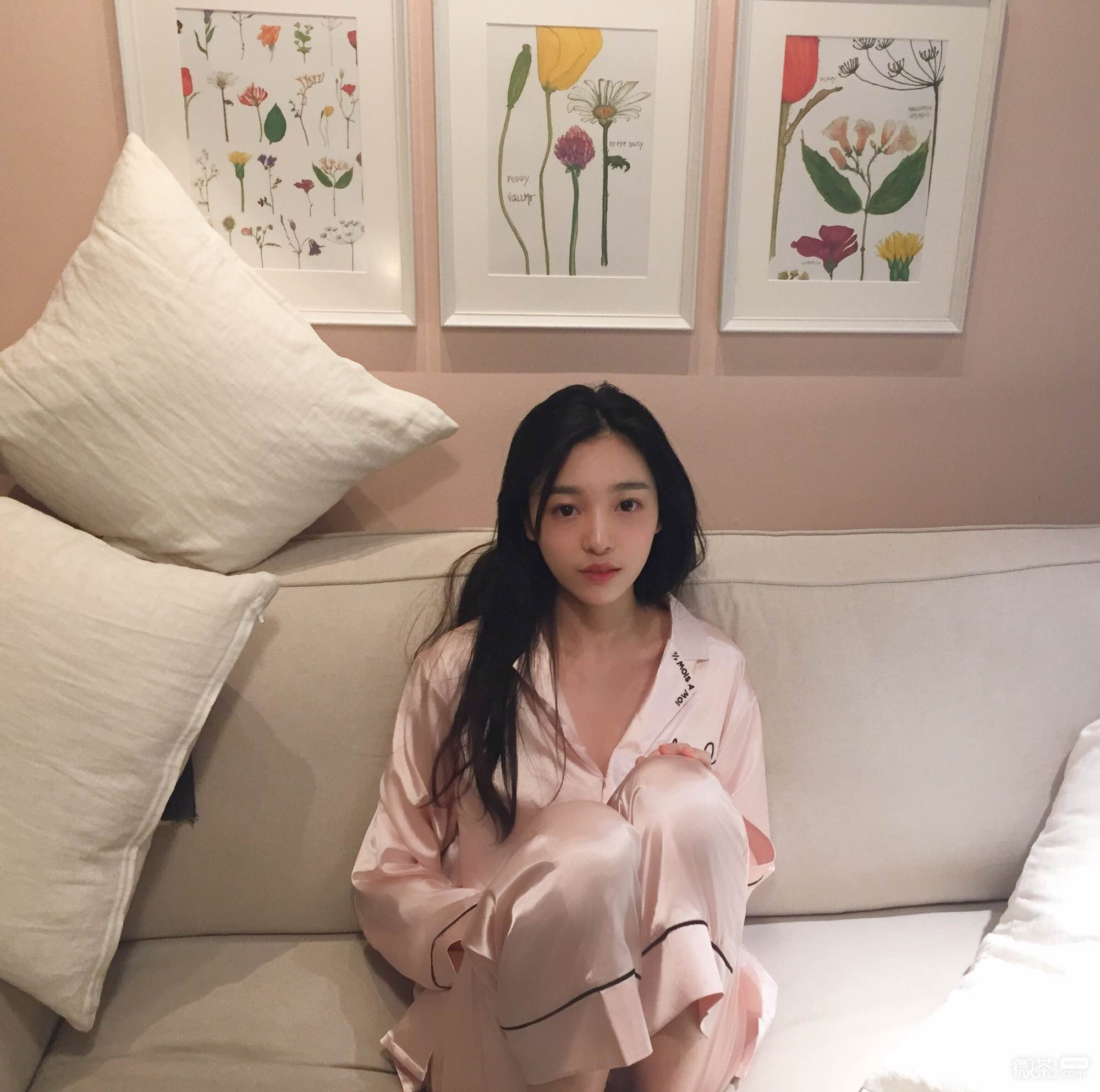 微信清新阳光文艺森系女头