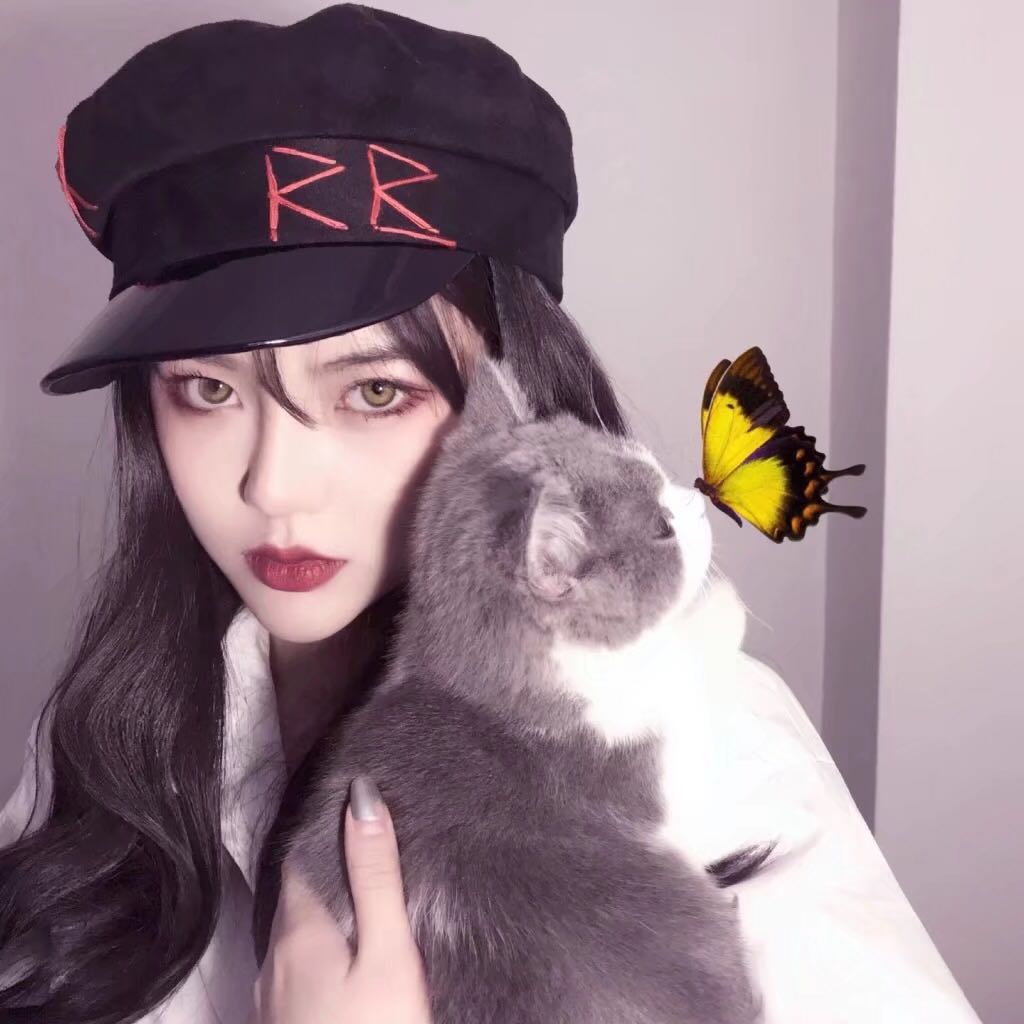 微信时尚霸气潮流女头