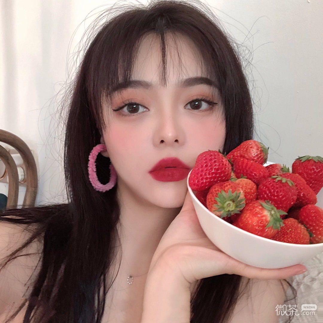 微信可爱阳光气质女头
