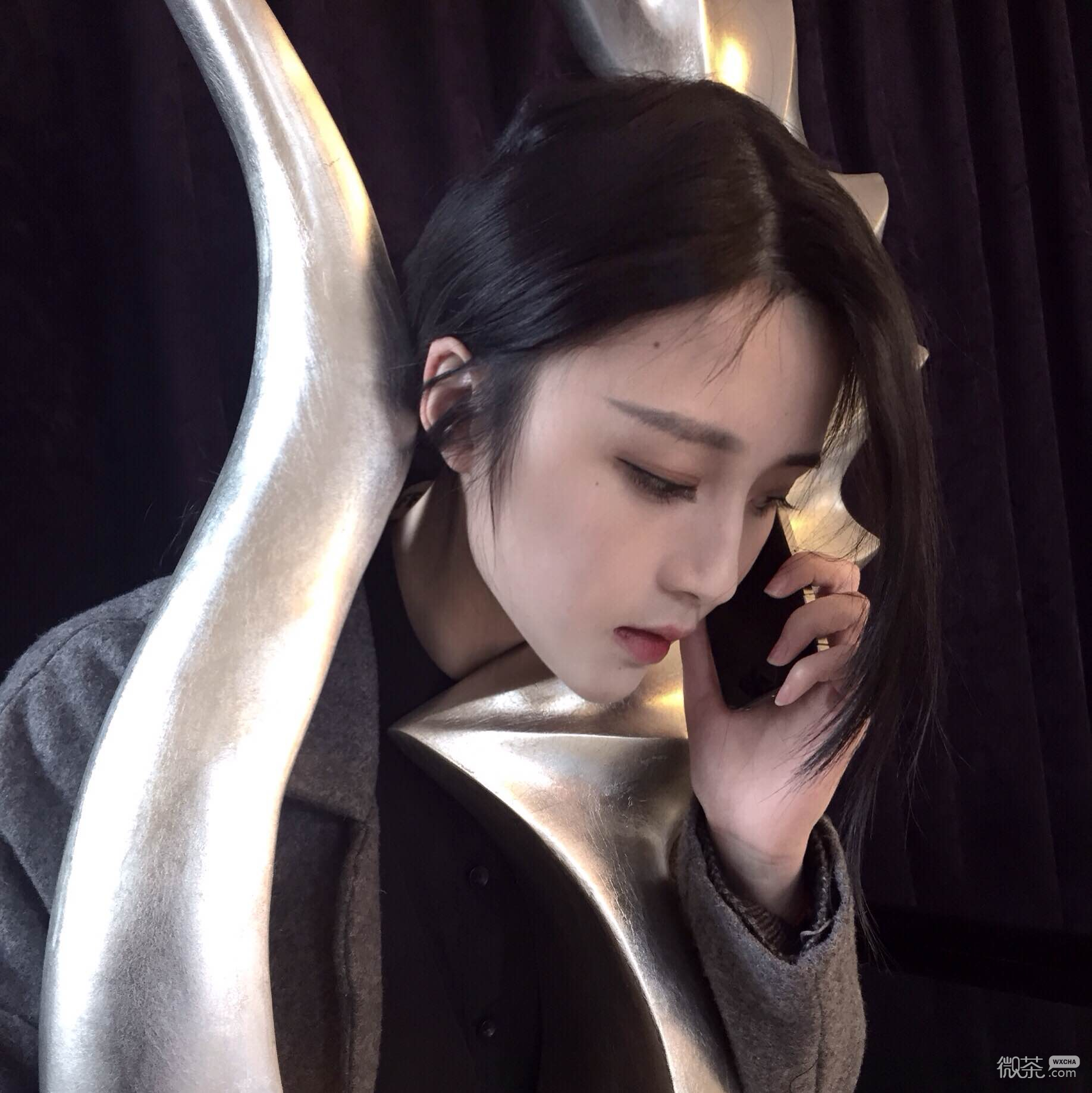 微信清新阳光文艺森系女头