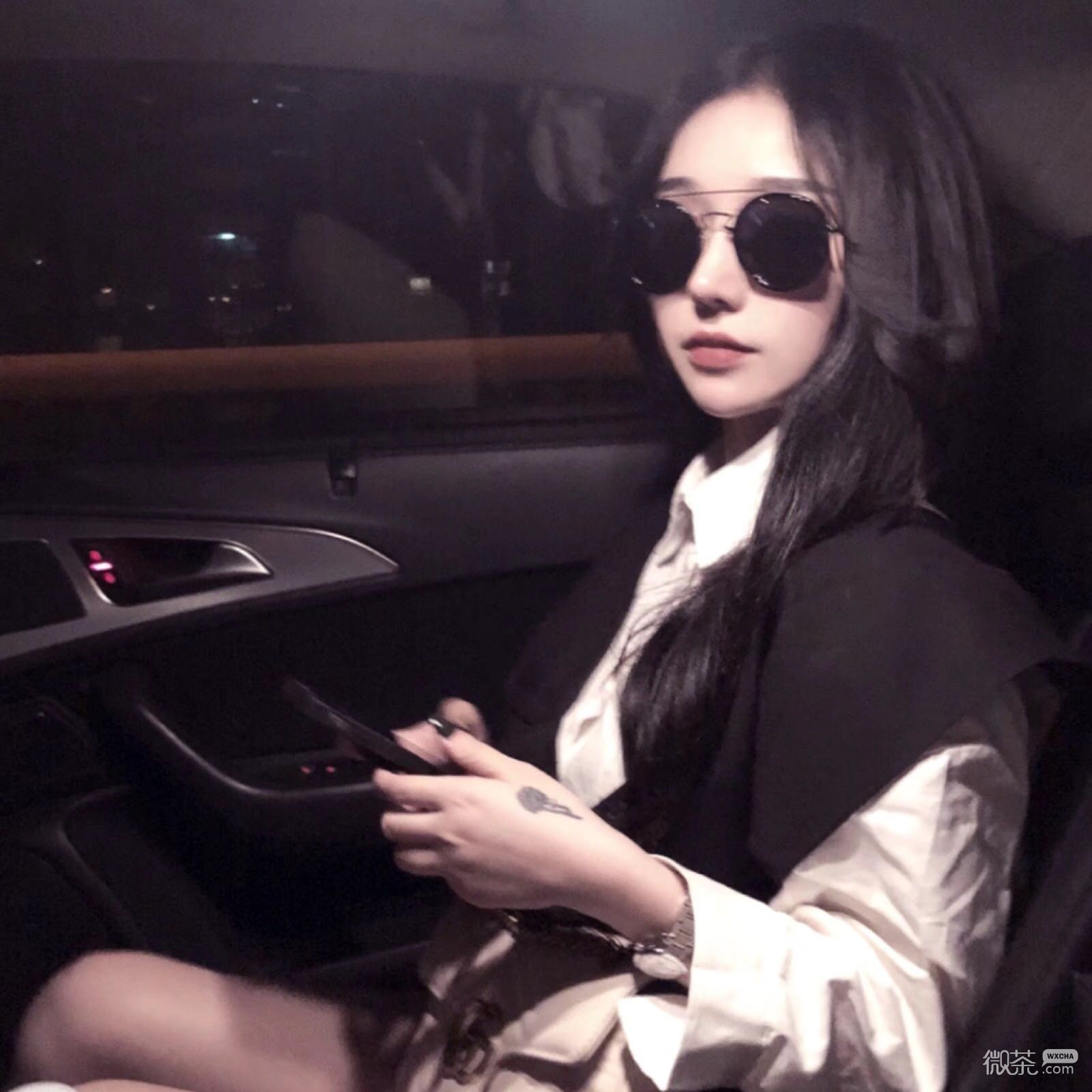 微信好看高颜值气质潮流女头