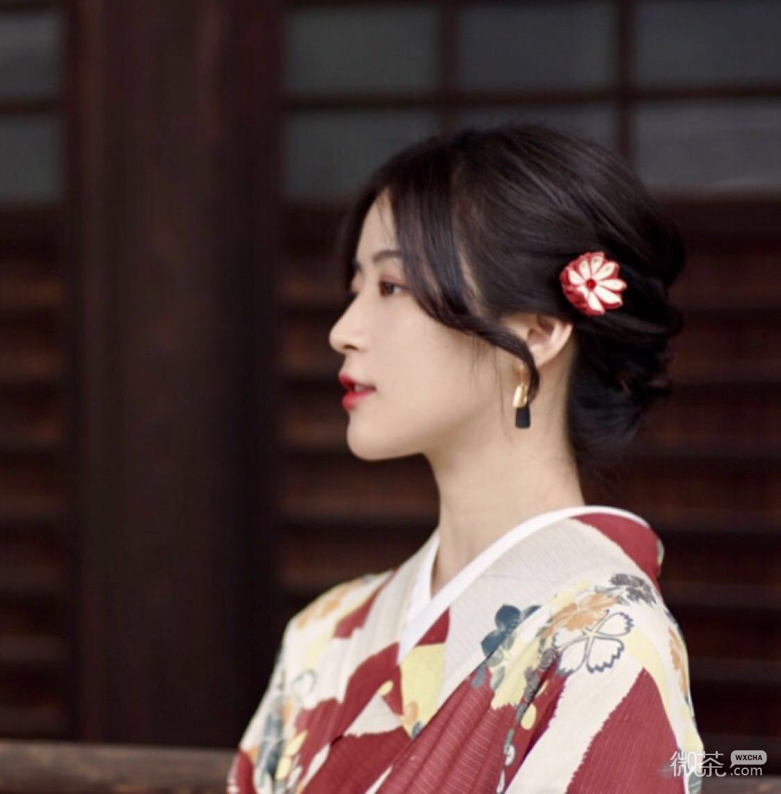 微信清纯森系阳光女头