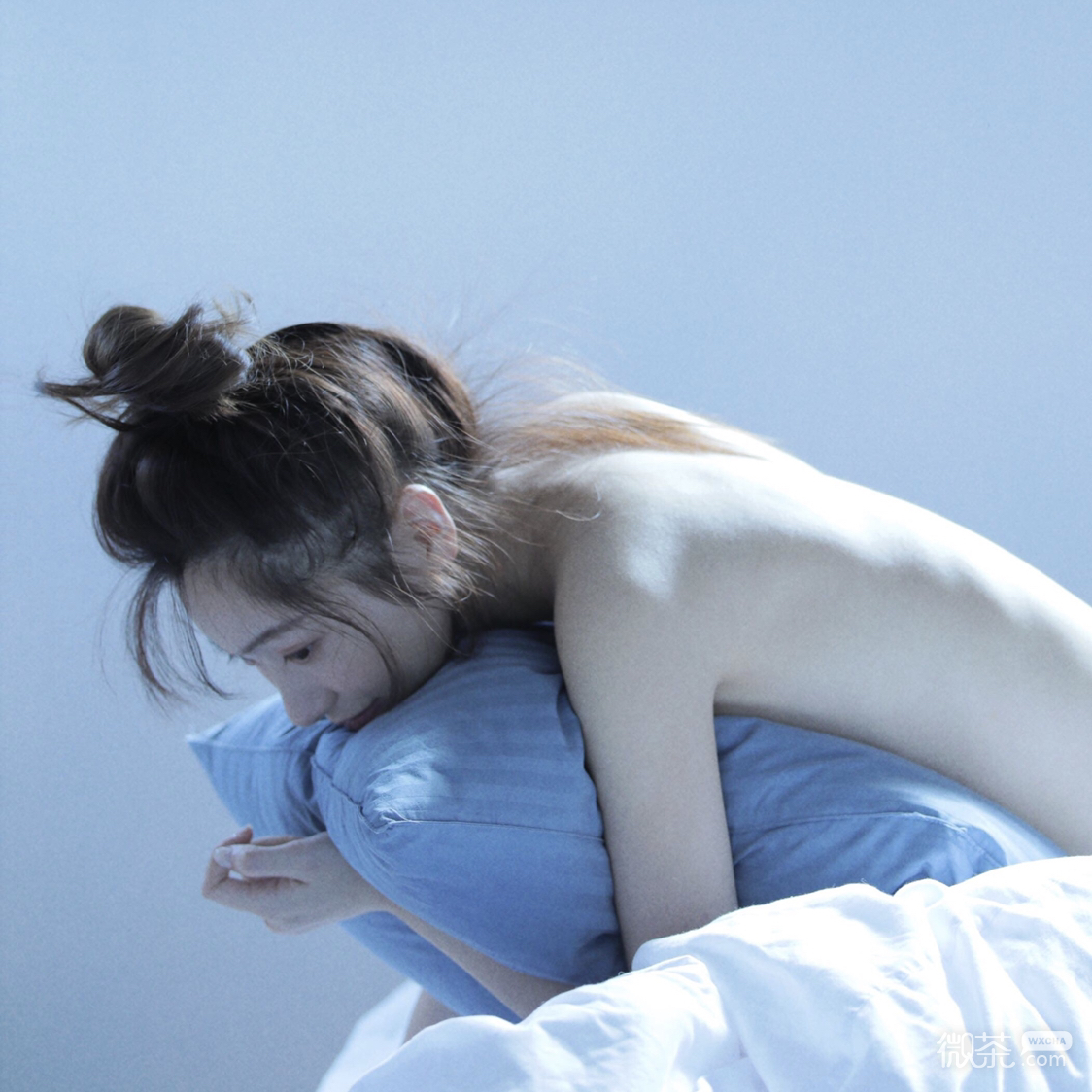 微信清纯森系阳光女头