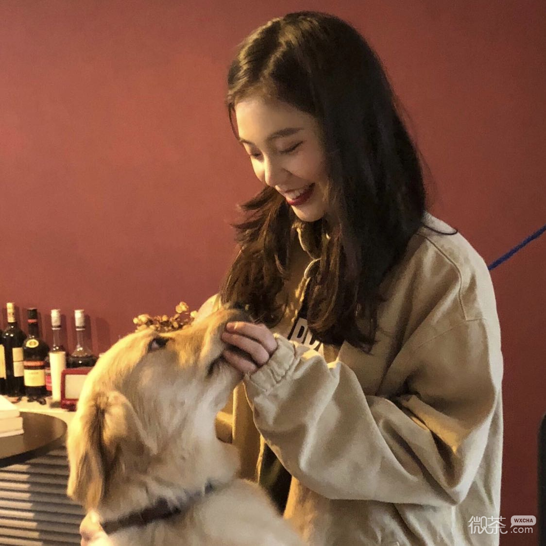 微信清纯森系阳光女头