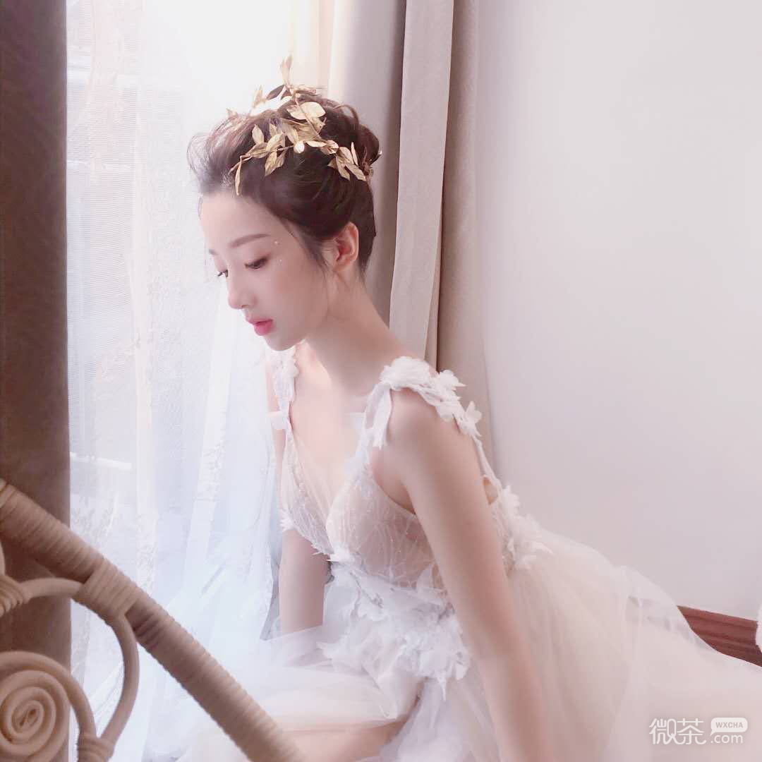 微信小清新可爱文艺女头