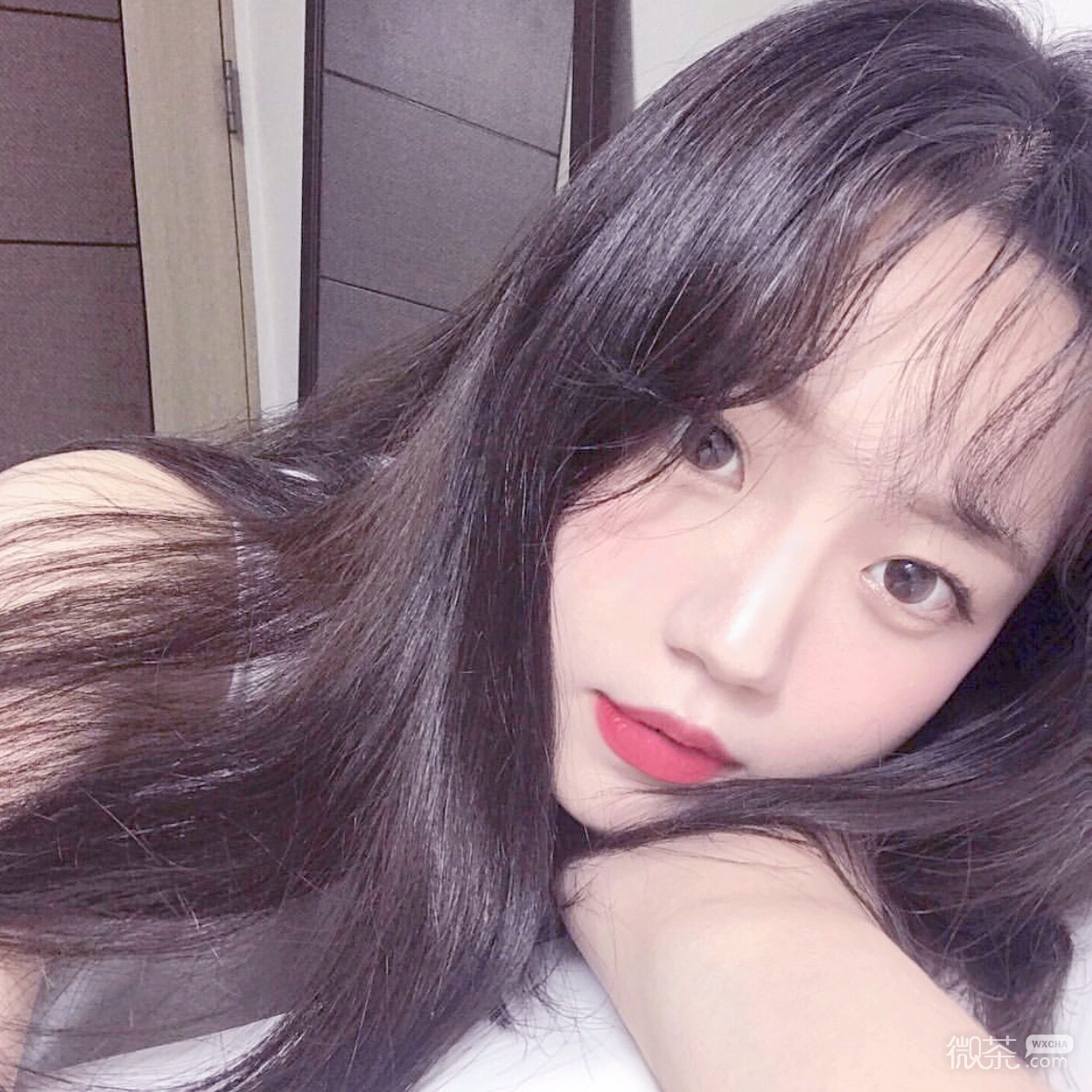 微信清新可爱软妹女头