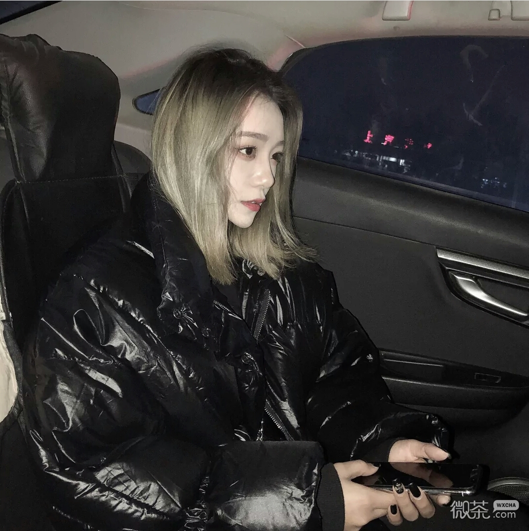 微信小清新森系可爱女头