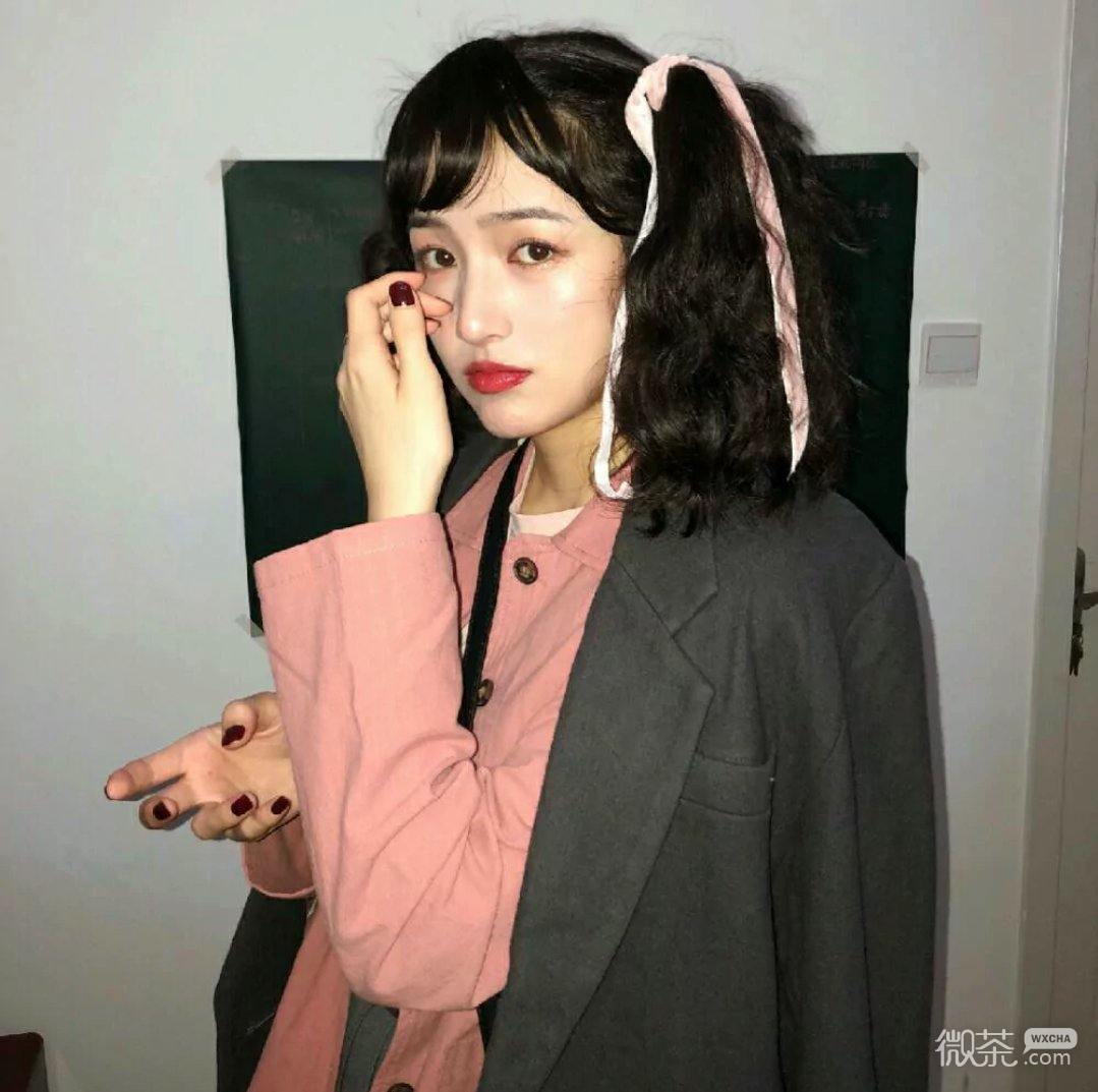 微信清新森系气质女头