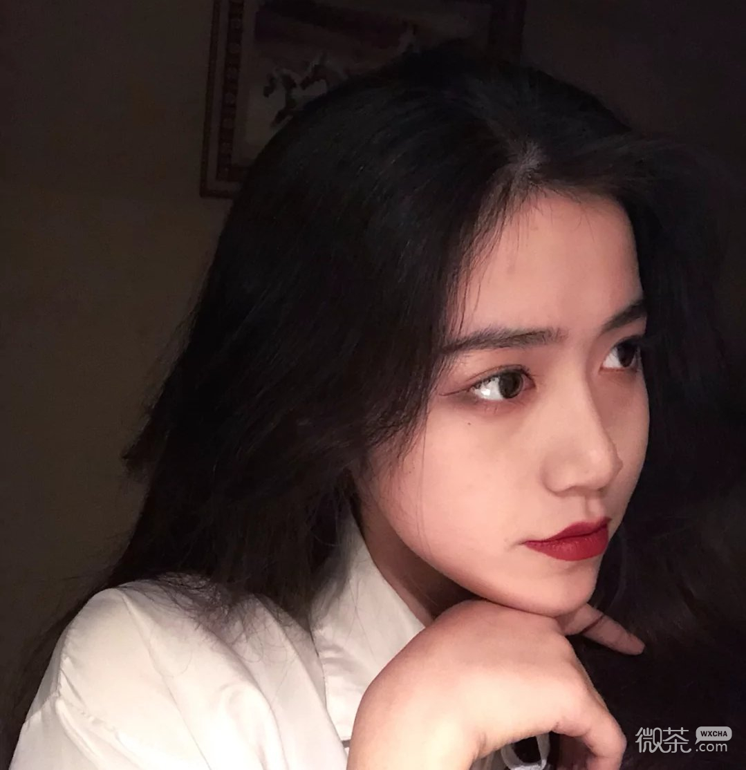 微信清新森系气质女头