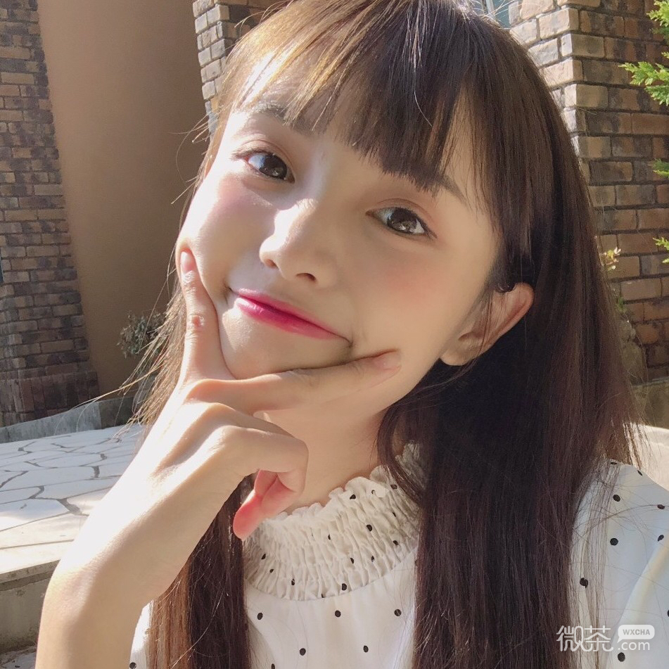 微信清新可爱软妹女头