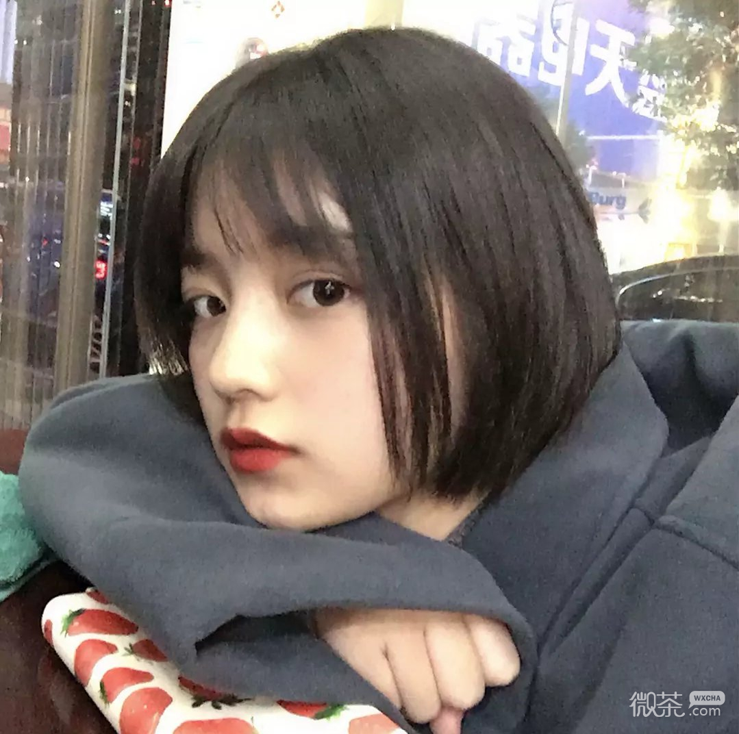 微信清新森系气质女头
