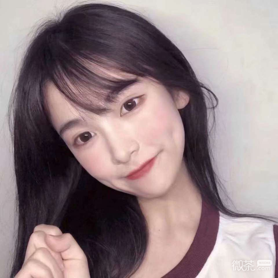 微信小清新可爱文艺女头