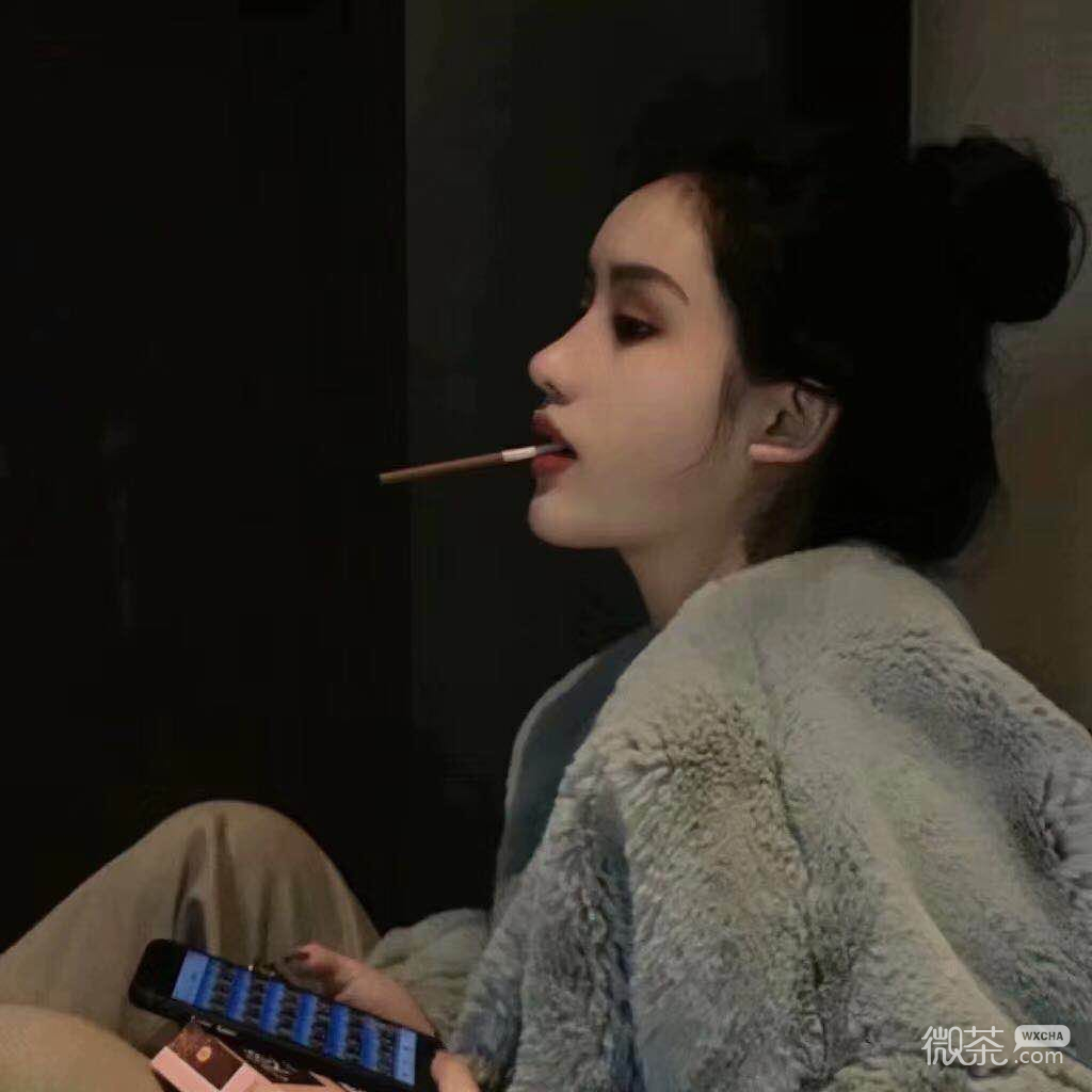 微信小清新可爱文艺女头