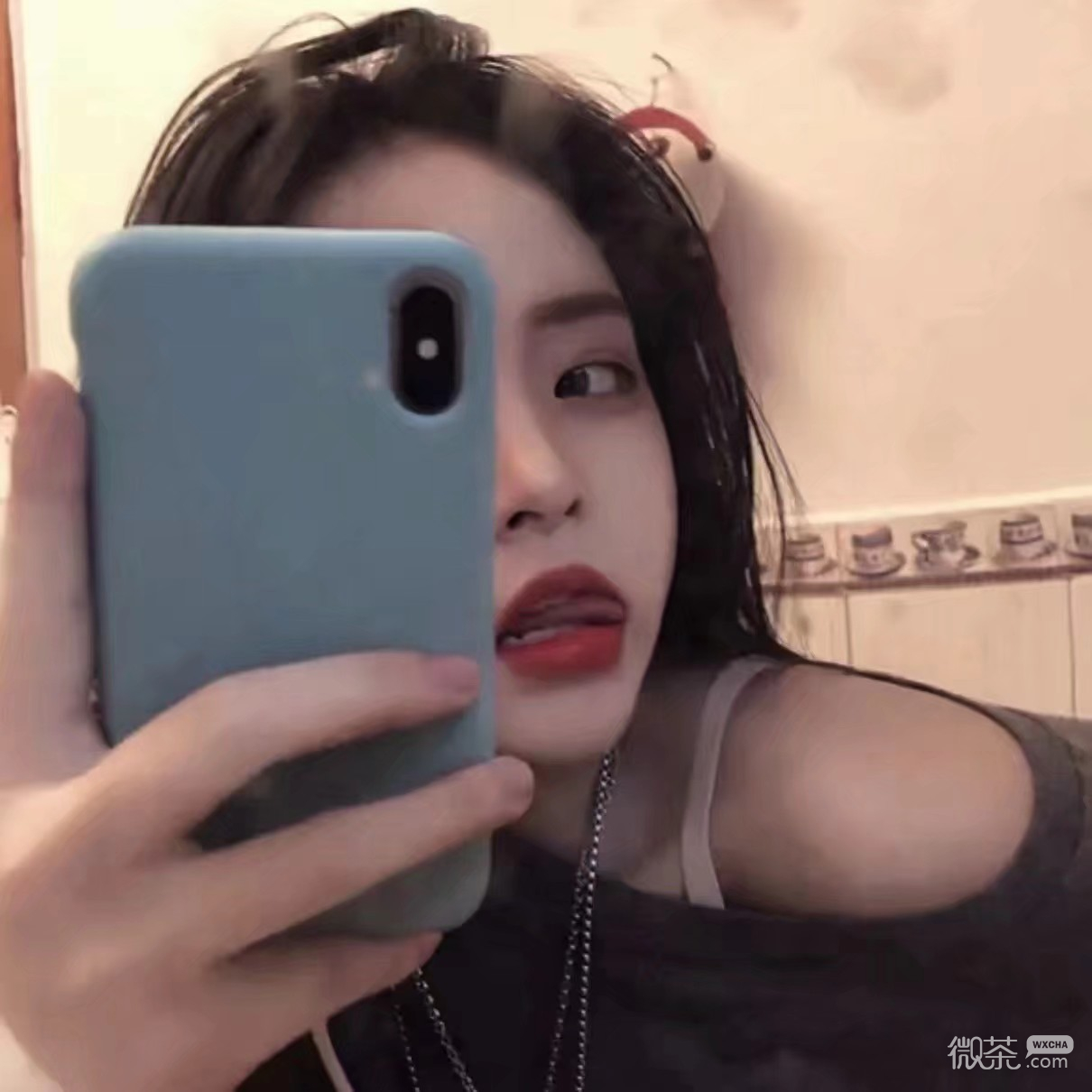 微信小清新阳光女头