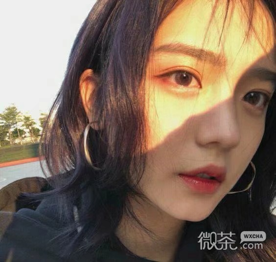 微信小清新阳光女头