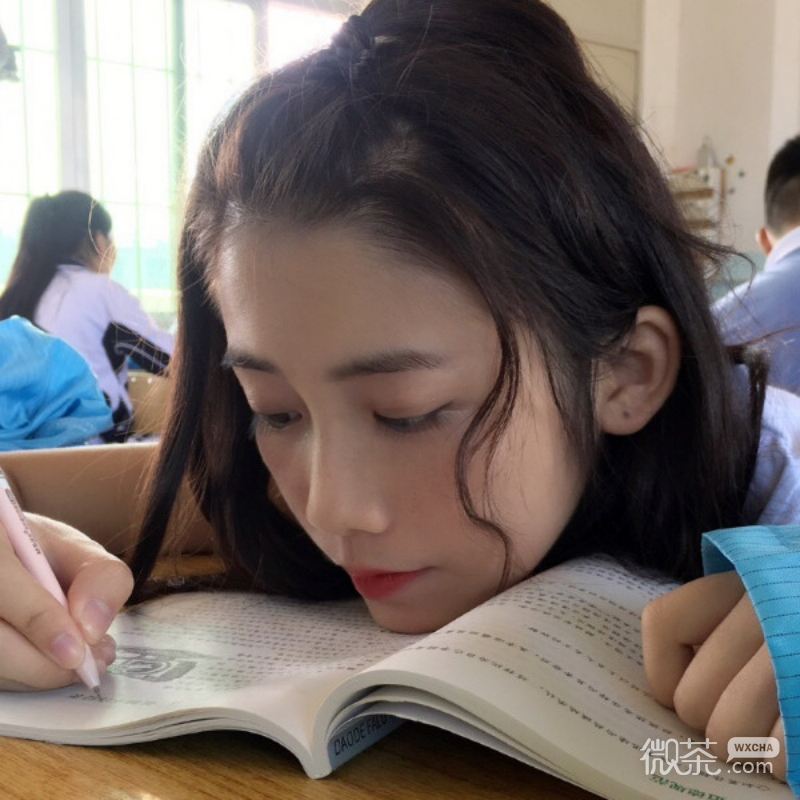 微信小清新阳光女头