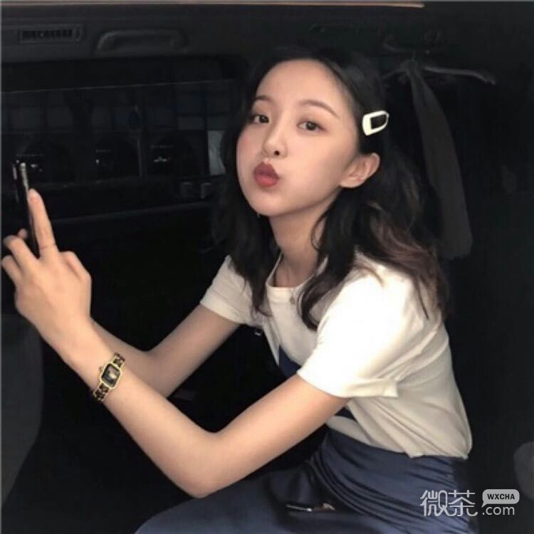 微信小清新阳光女头