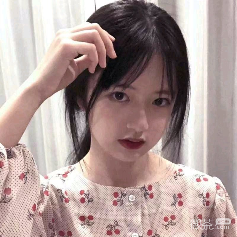 微信文艺简洁时尚迷人女头