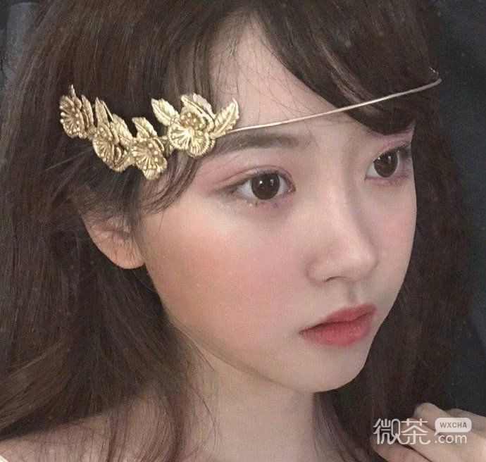 微信文艺简洁时尚迷人女头