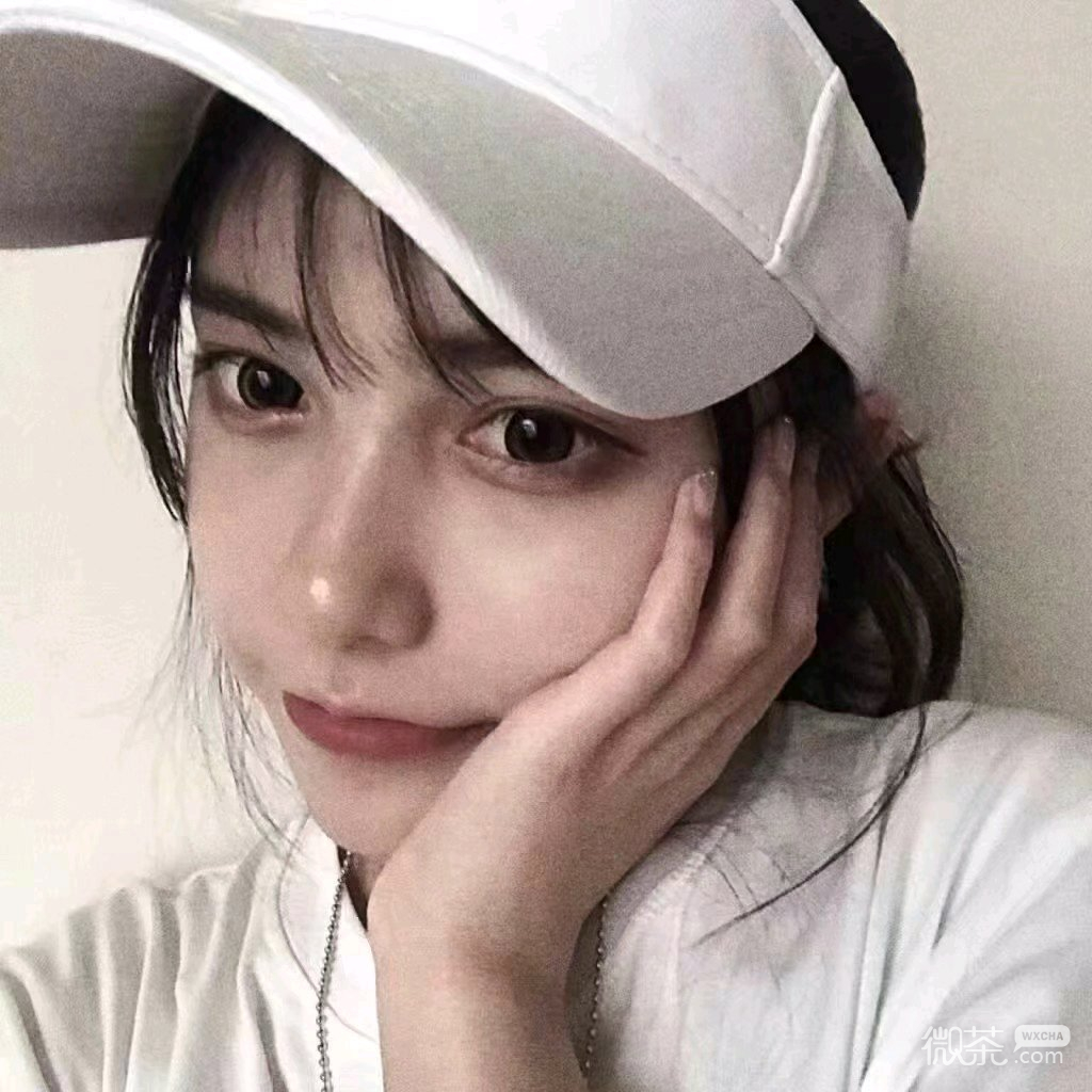 微信文艺简洁时尚迷人女头