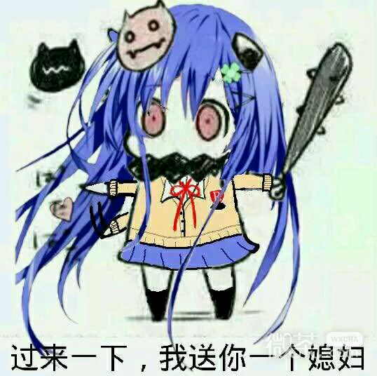 北方男科微信二次元斗图表情包