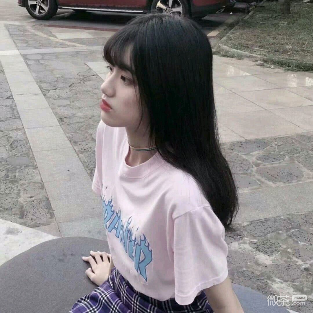 微信文艺简洁时尚迷人女头