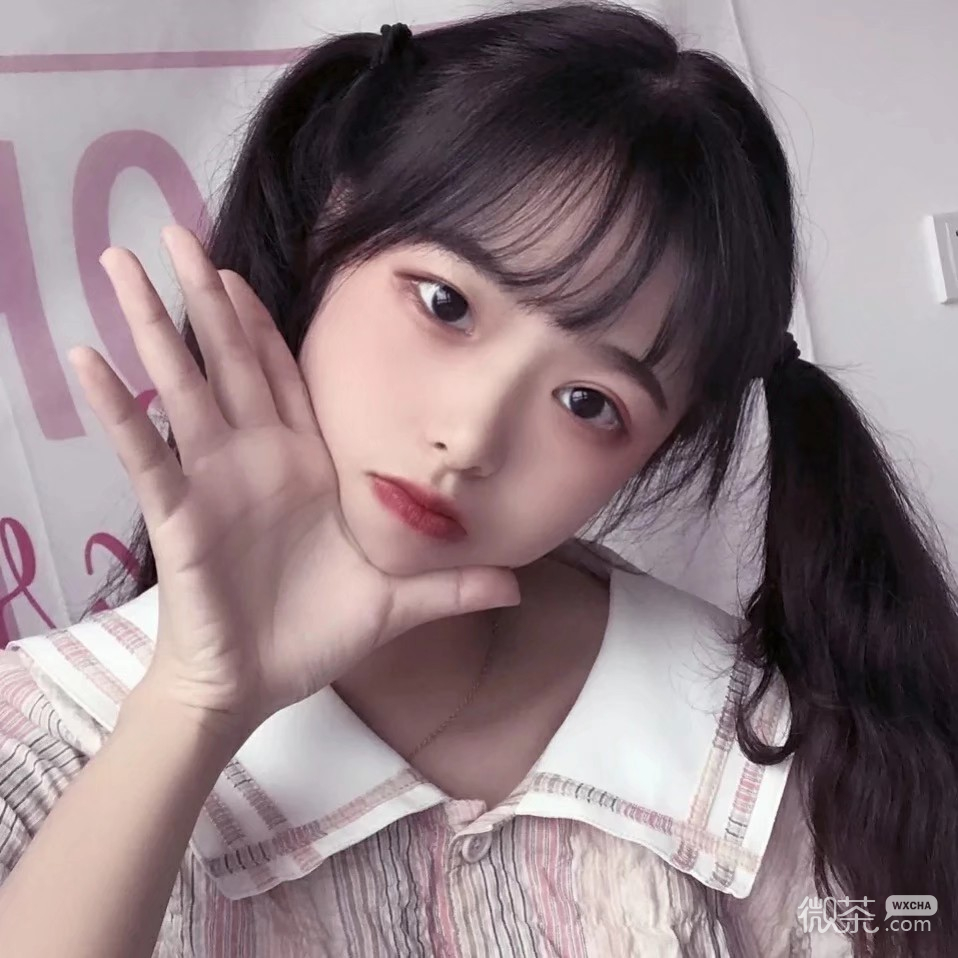 微信小清新阳光女头