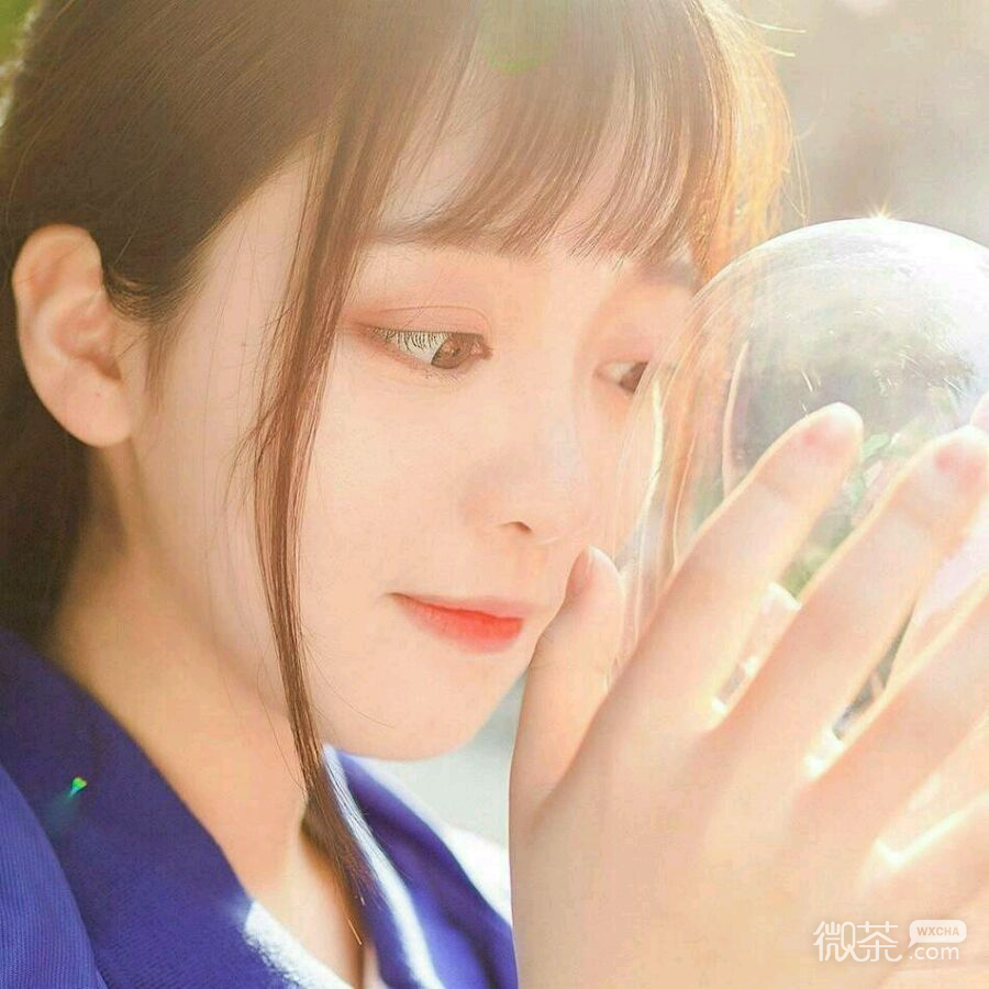 微信清新时尚霸气文艺女头