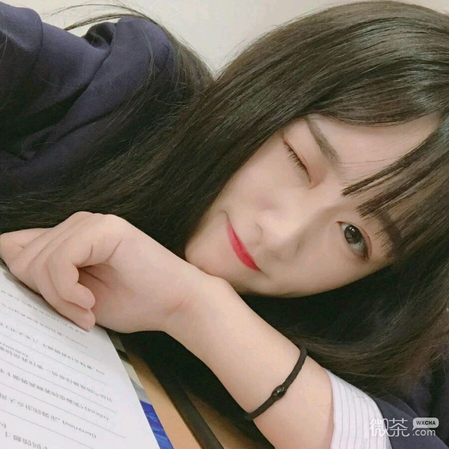 微信清新时尚霸气文艺女头