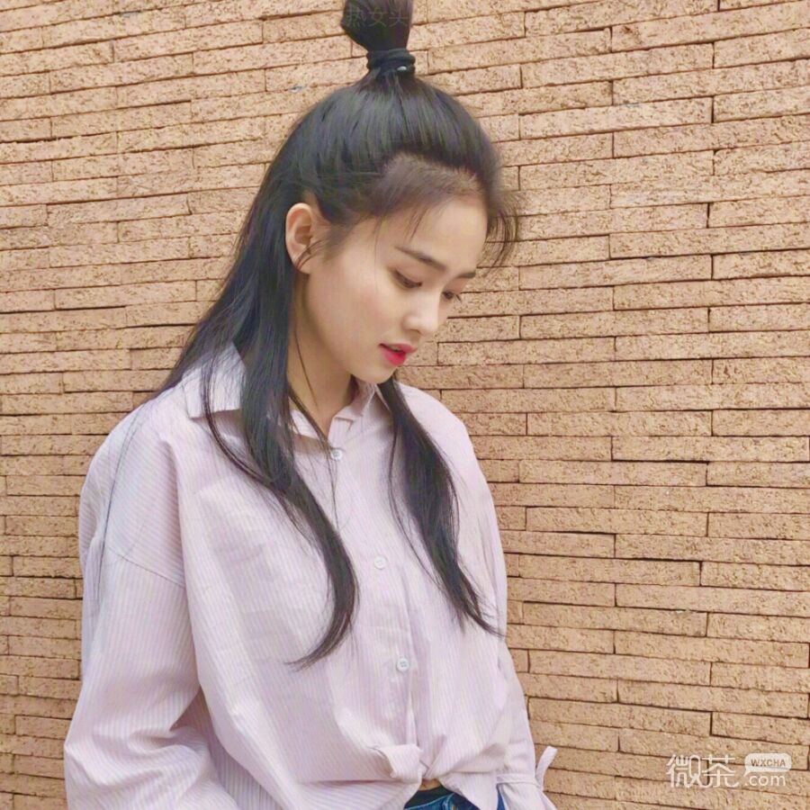 微信清新时尚霸气文艺女头