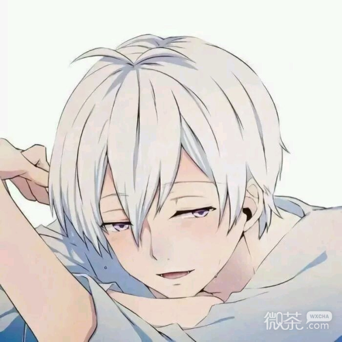 微信好看暖男二次元男头