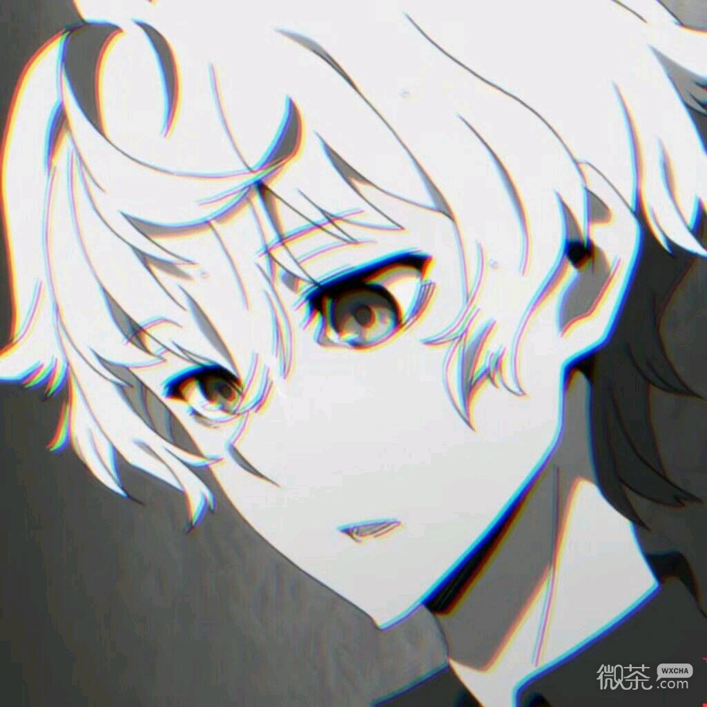 微信好看暖男二次元男头