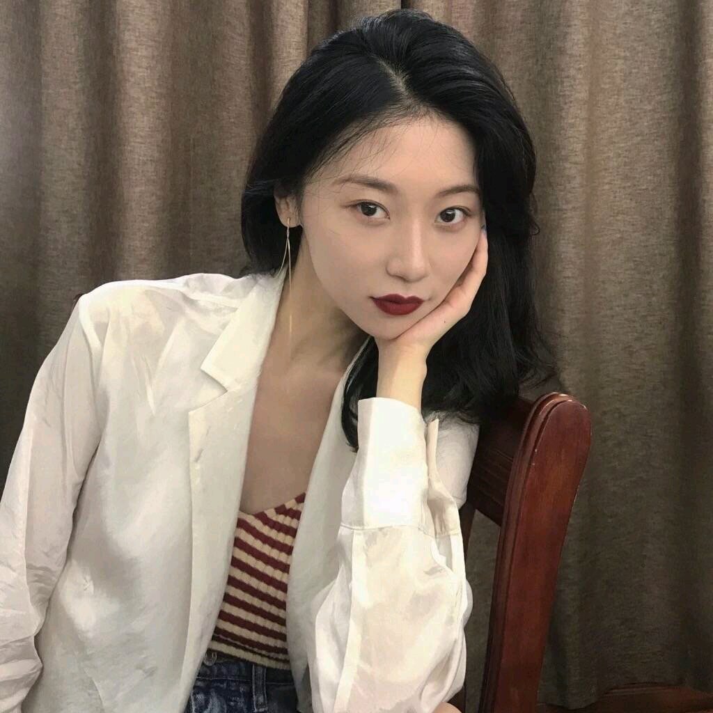 微信清新气质文艺时尚女头