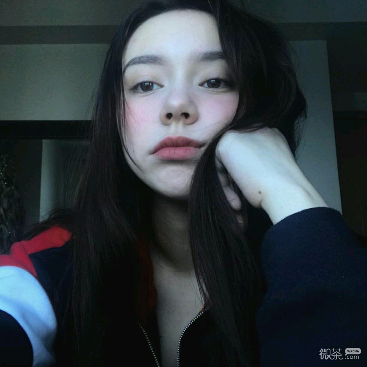 微信俏皮简洁时尚清新女头