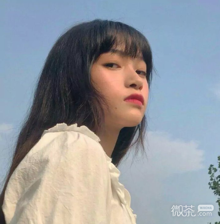 微信文艺阳光时尚迷人女头